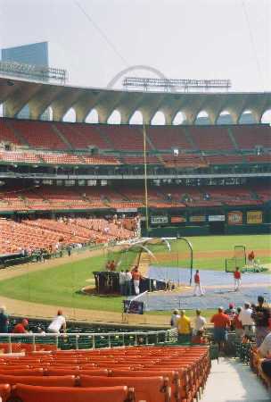 Arch from inside Busch