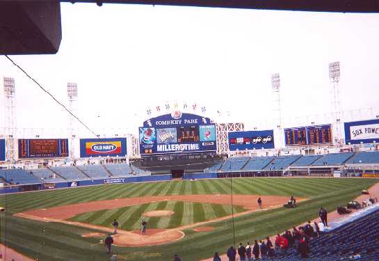 Comiskey before game