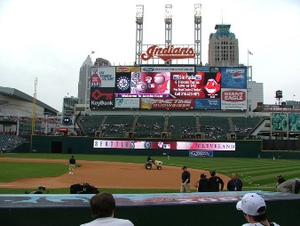 Ground crew on field
