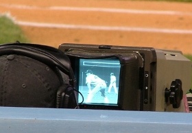 Looking at TV cameras display