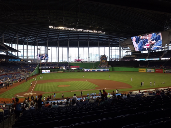 View from my seat