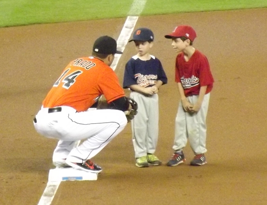 Prado and jr fielders