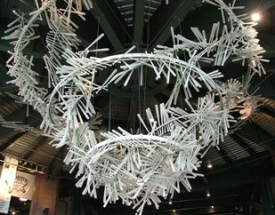 Bat Chandelier