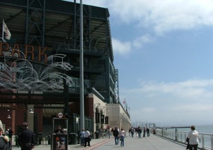 Ballpark and cove