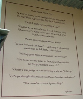 Yogi Berra quotes