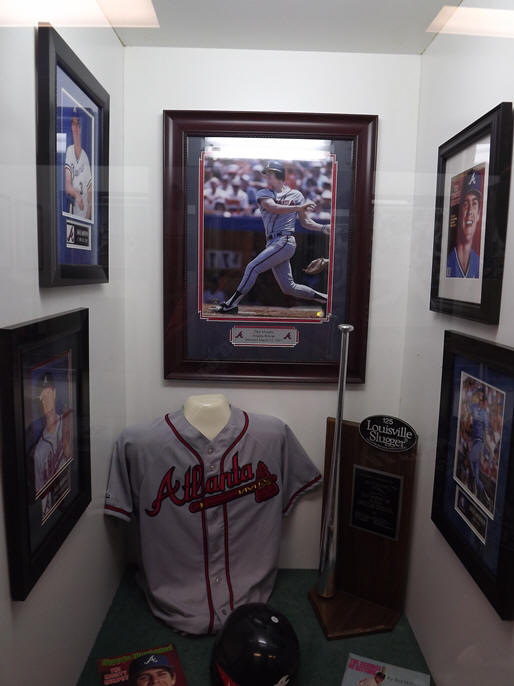 Braves locker
