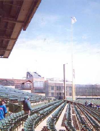 Bleachers in and out